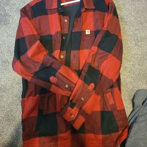 Fleece carhartt flannel